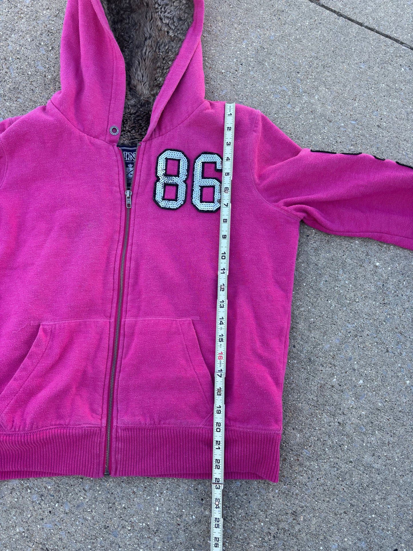 Y2K Pink Fur Jacket