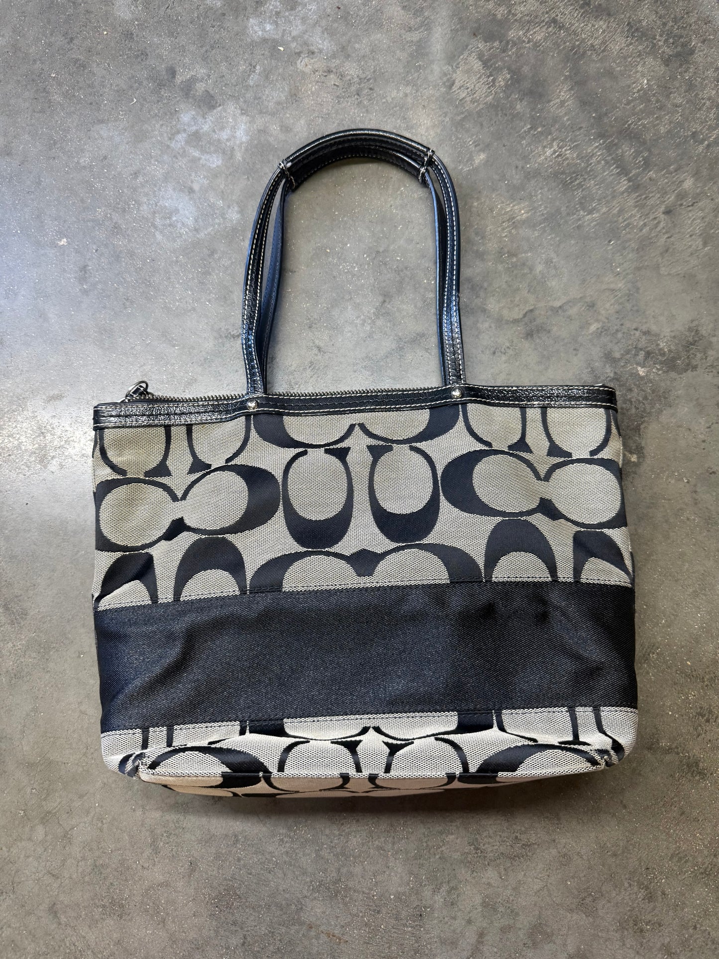Stripe Tote Coach