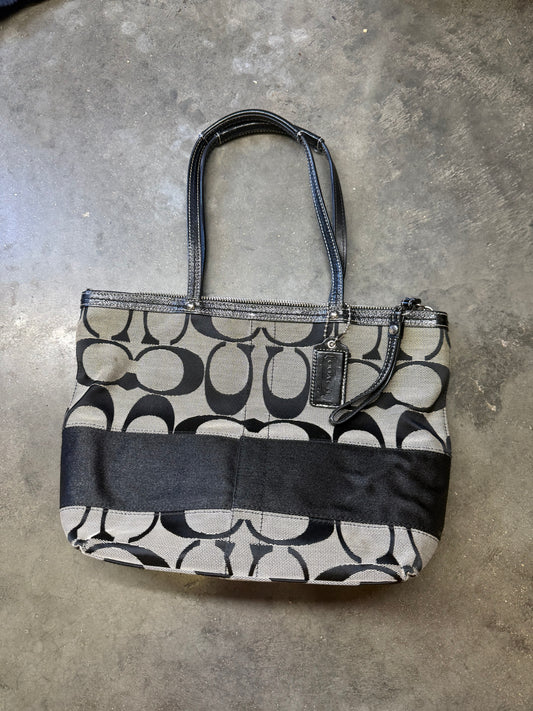 Stripe Tote Coach