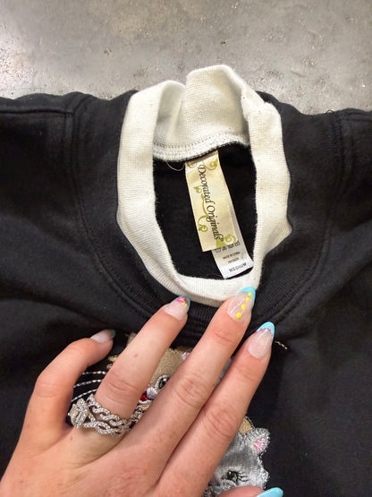 Vintage Cat Crewneck 🐈‍⬛