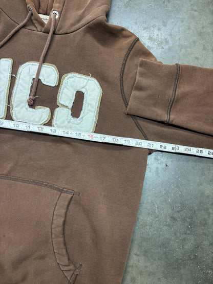 Y2k Brown Hollister Hoodie