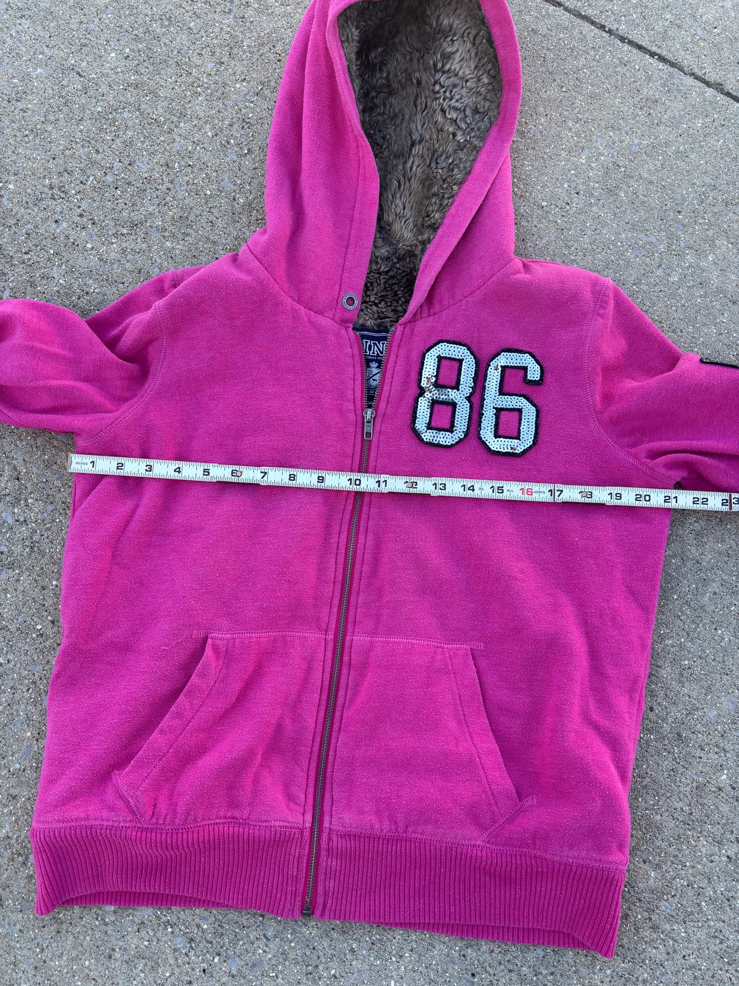 Y2K Pink Fur Jacket