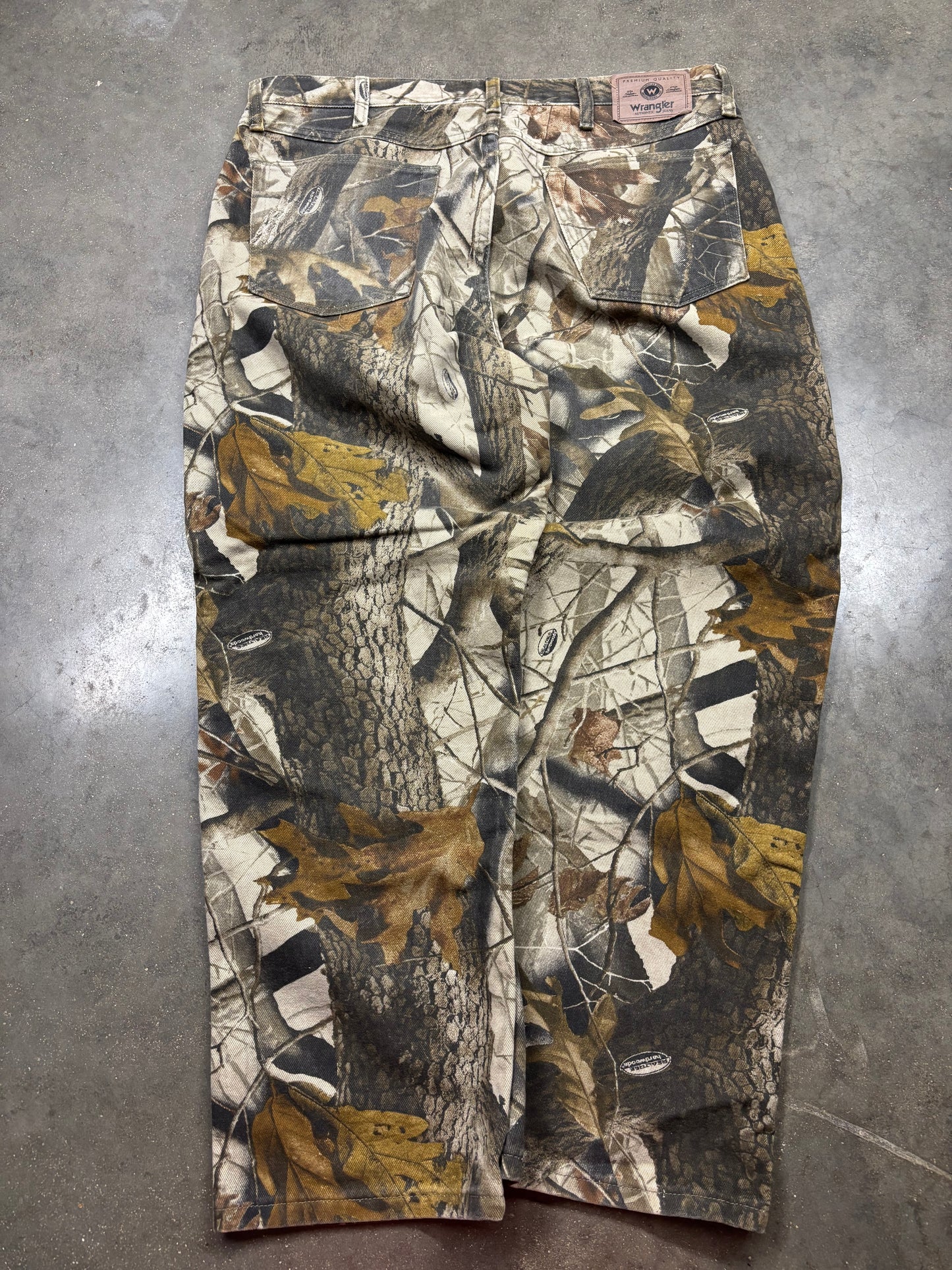 Wrangler Camo Double Knees