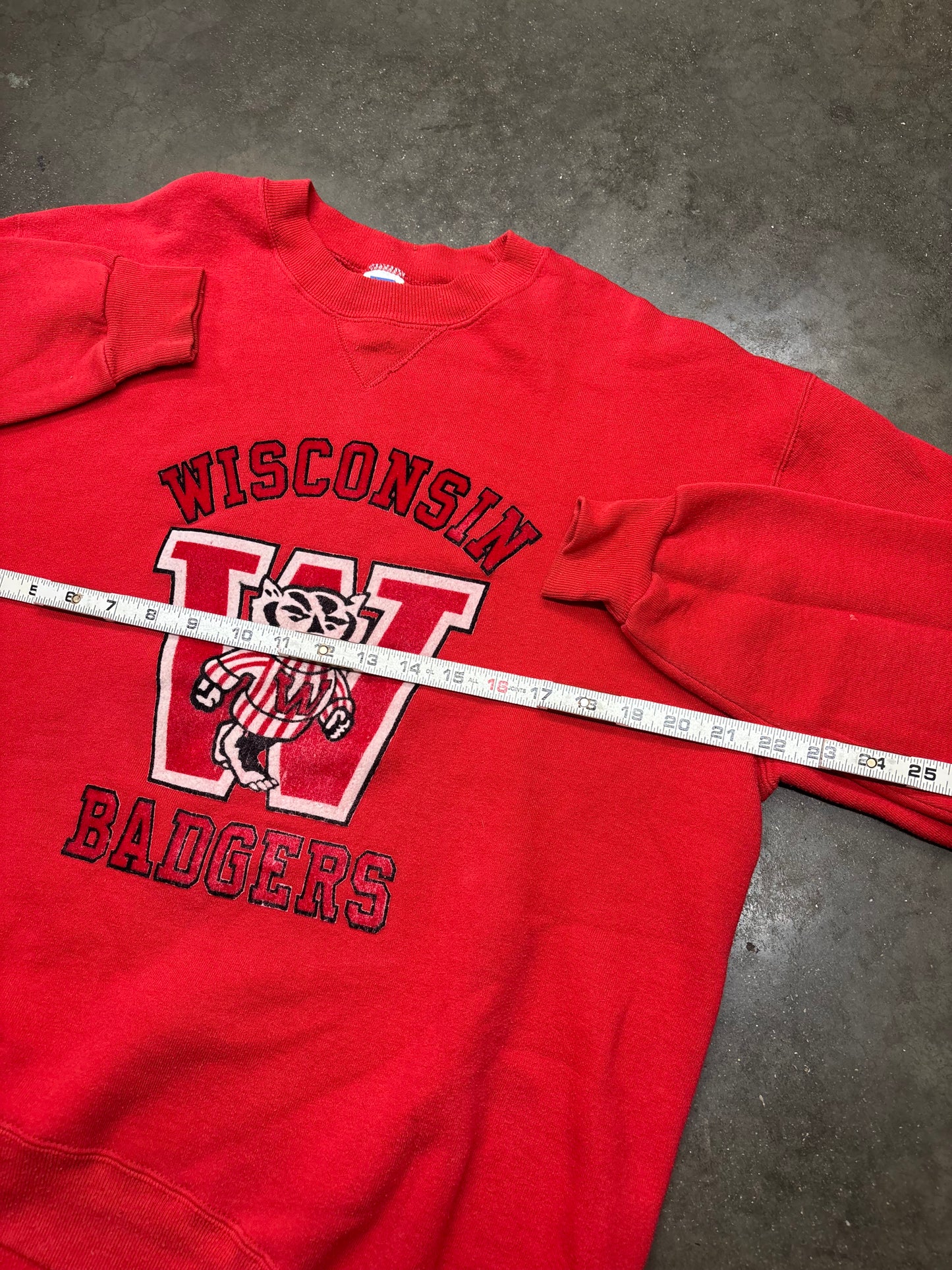 Vintage Wisconsin Badgers Crewneck
