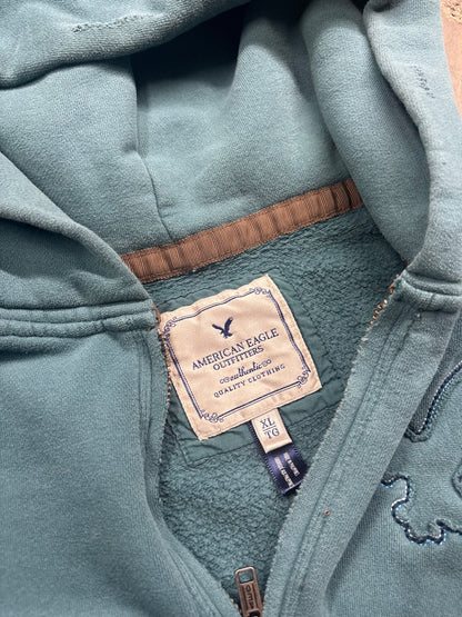 Y2k American Eagle Quarter Zip