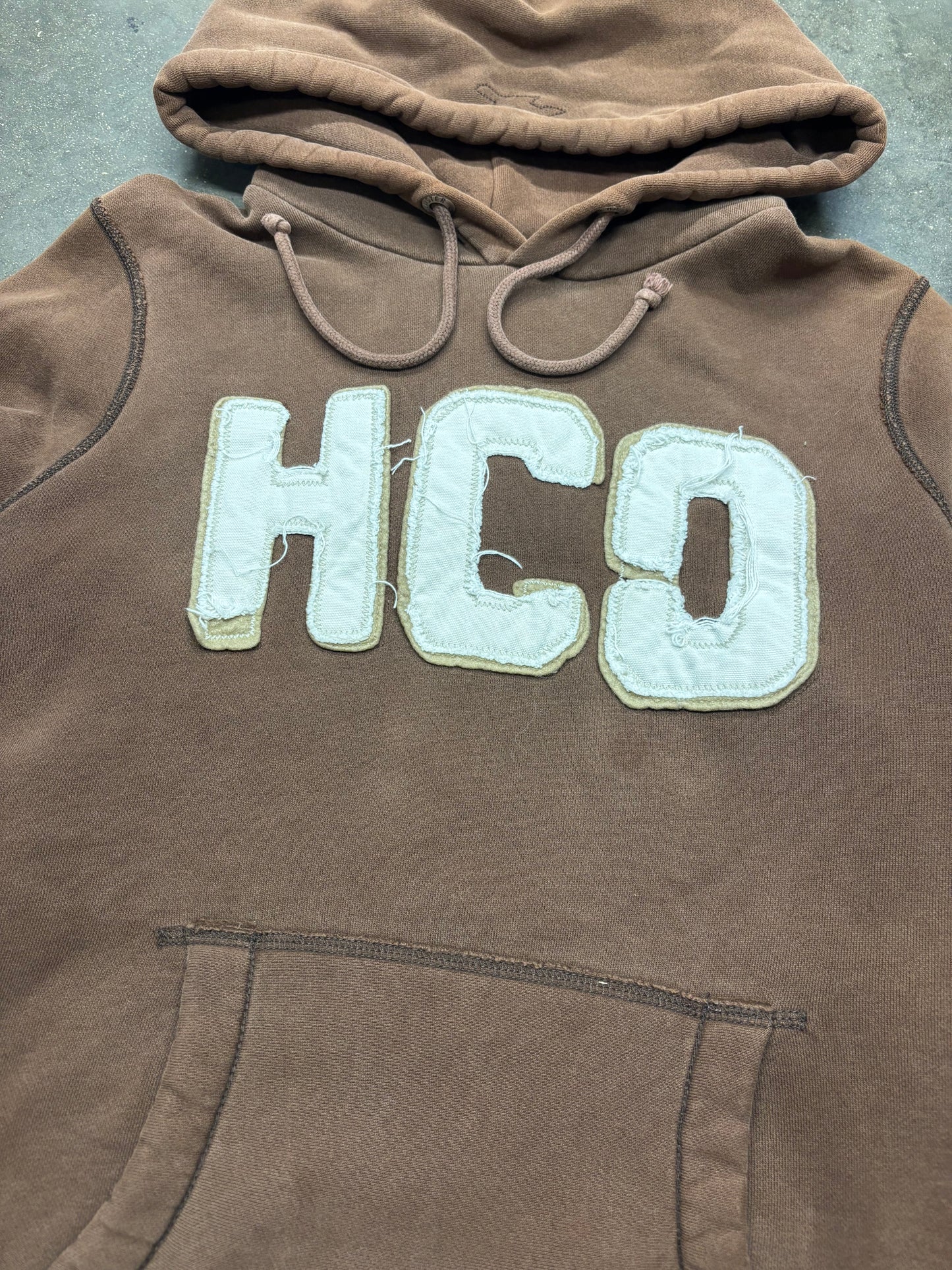 Y2k Brown Hollister Hoodie