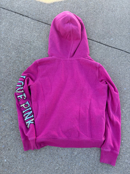 Y2K Pink Fur Jacket