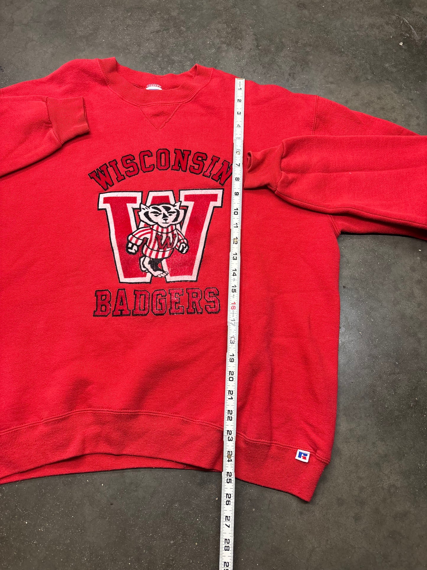 Vintage Wisconsin Badgers Crewneck