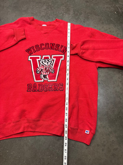 Vintage Wisconsin Badgers Crewneck