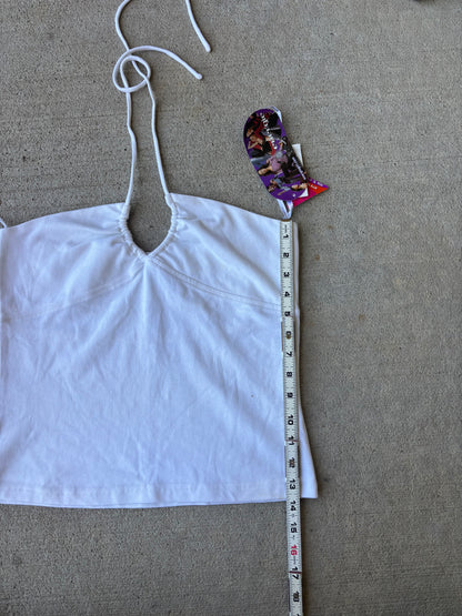 Deadstock Y2K White Energie Top