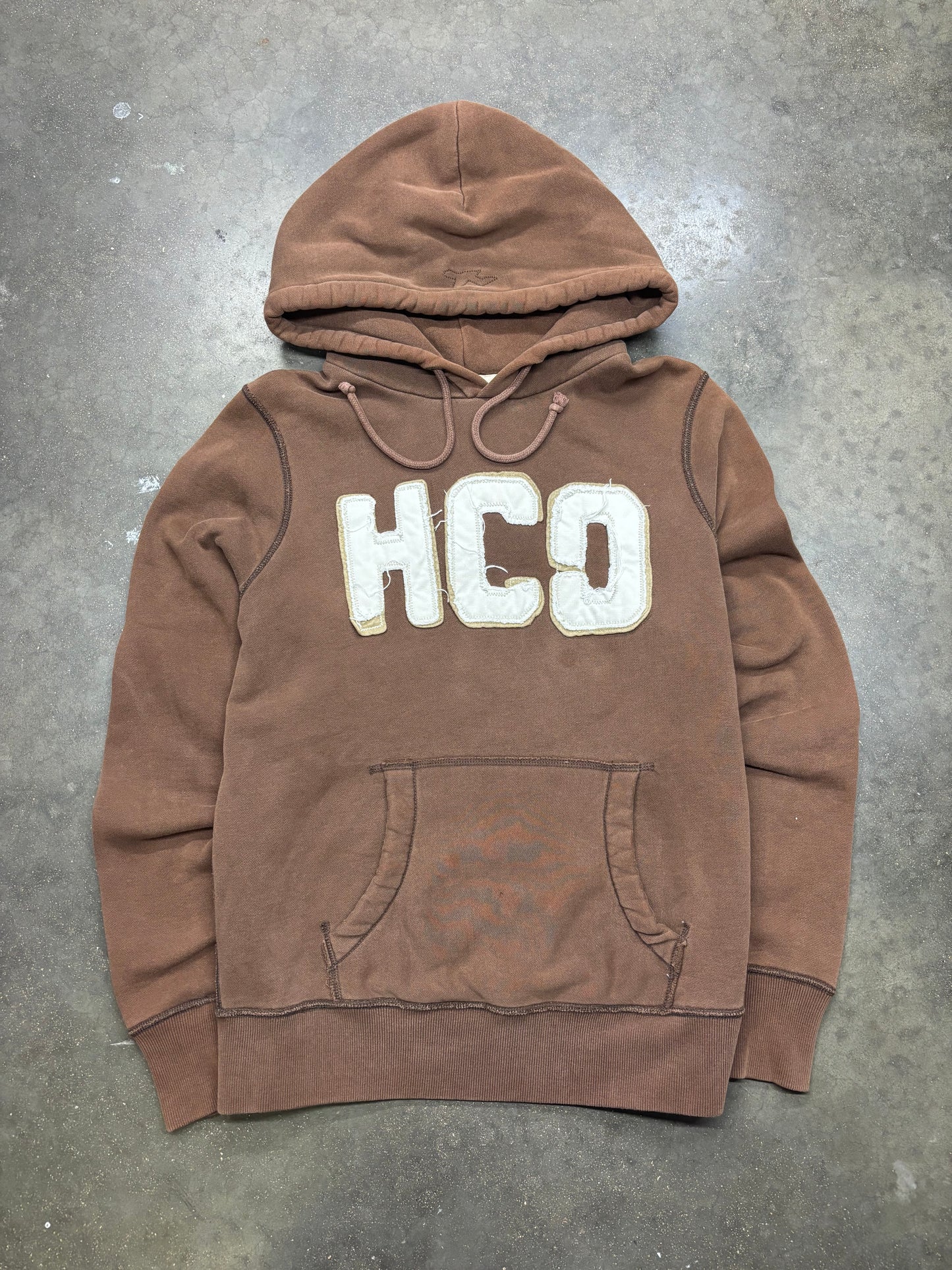 Y2k Brown Hollister Hoodie