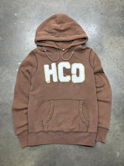 Y2k Brown Hollister Hoodie