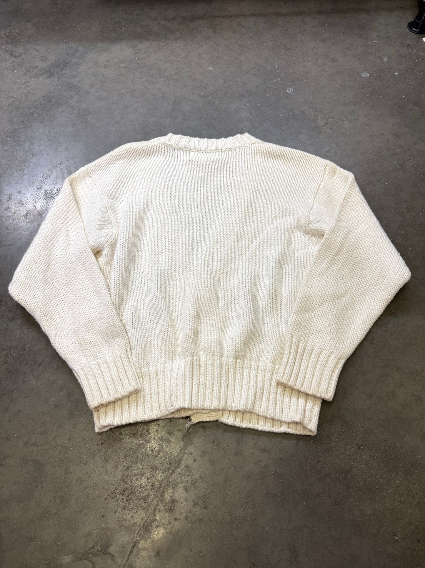 Vintage Knitted Floral Sweater 💐