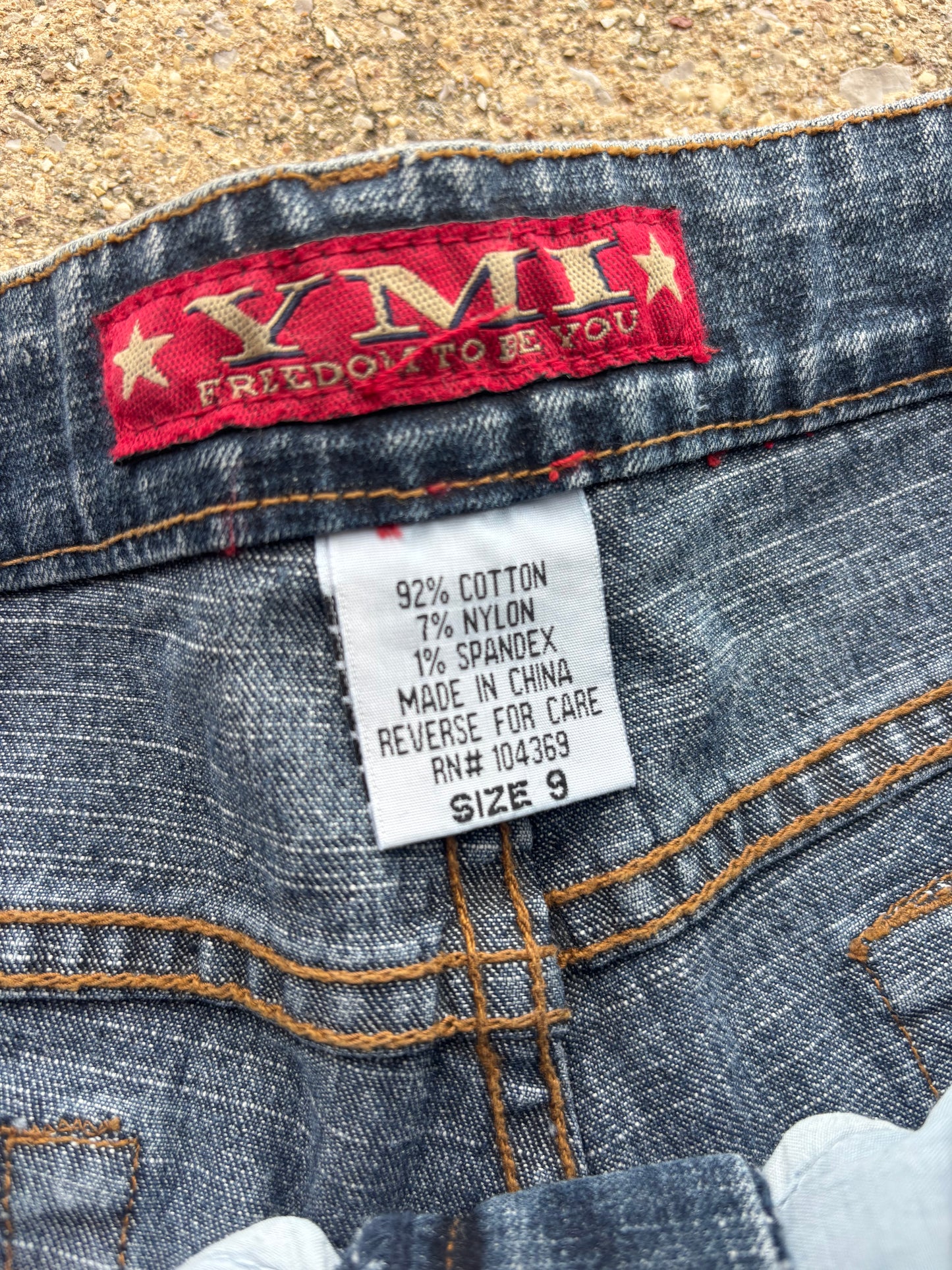 NWT YMI Denim Shorts W/ Belt
