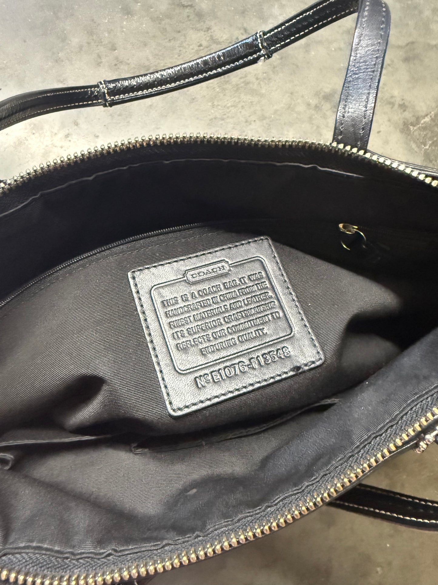 Stripe Tote Coach
