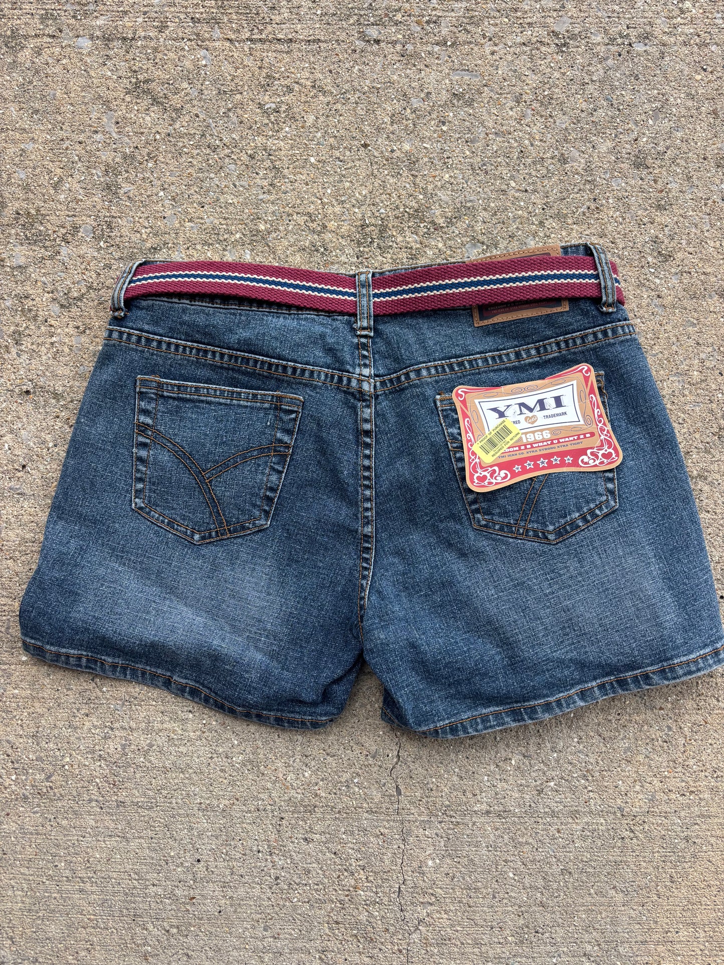 NWT YMI Denim Shorts W/ Belt
