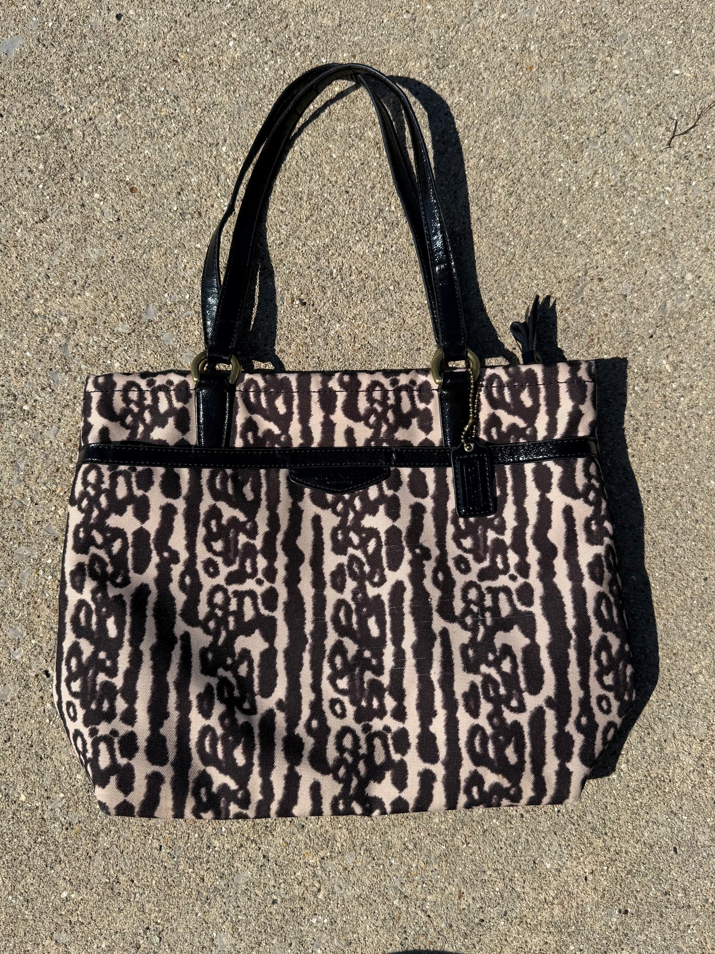 Coach Ocelot Satchel Totebag