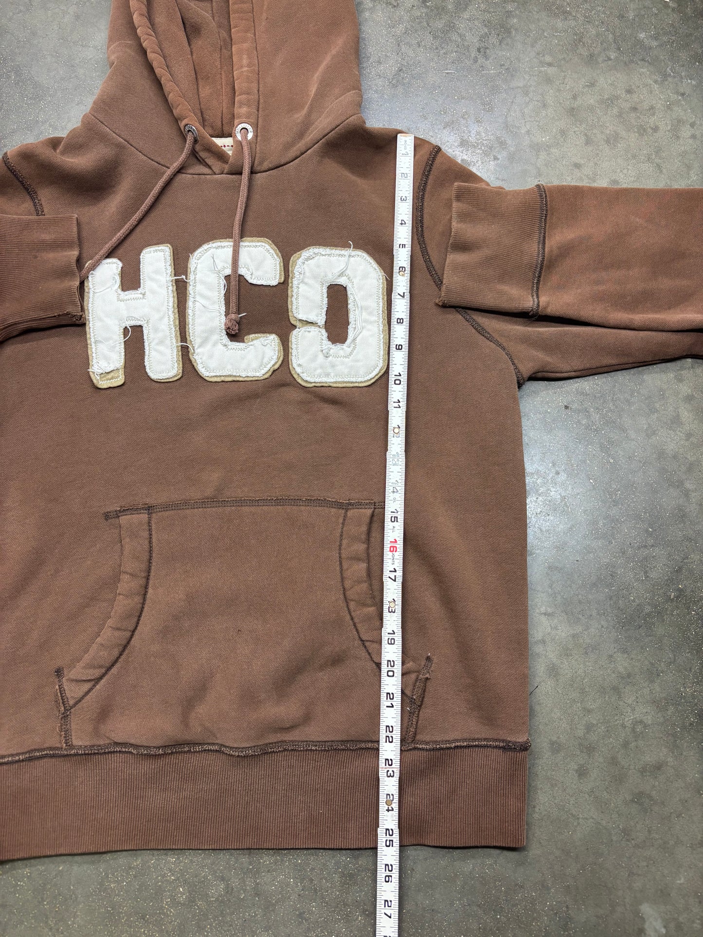 Y2k Brown Hollister Hoodie