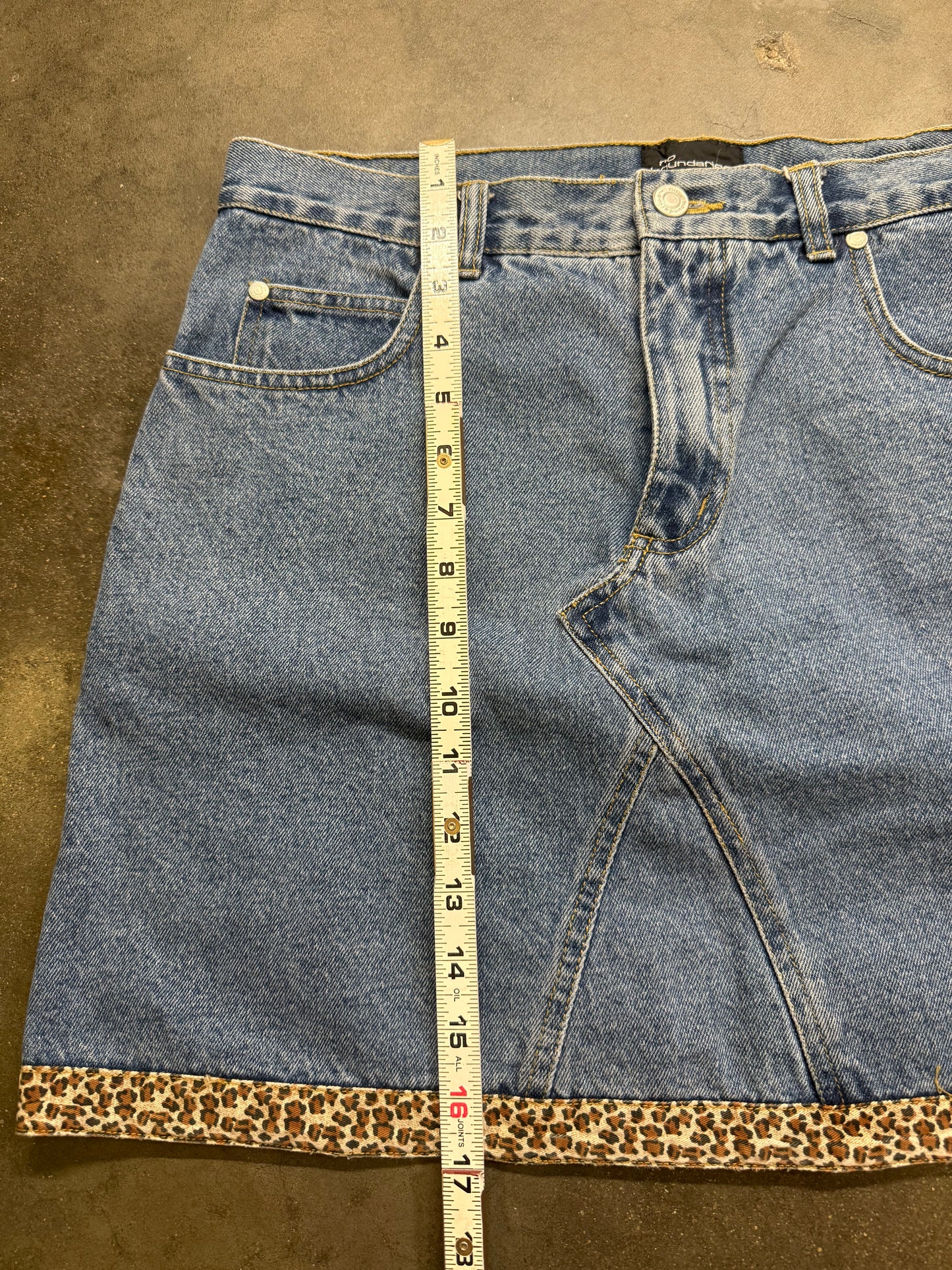 No Boundaries Denim Skirt