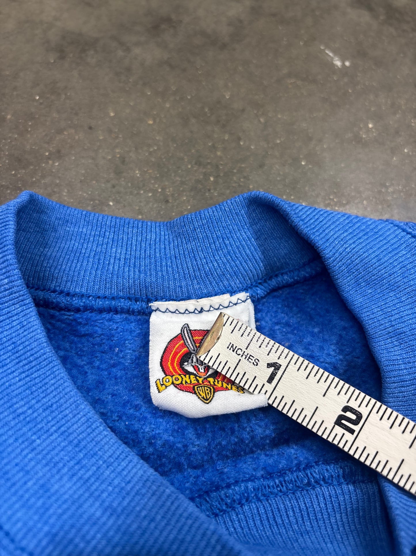 90’s Looney Tunes Tweety Blue Crewneck