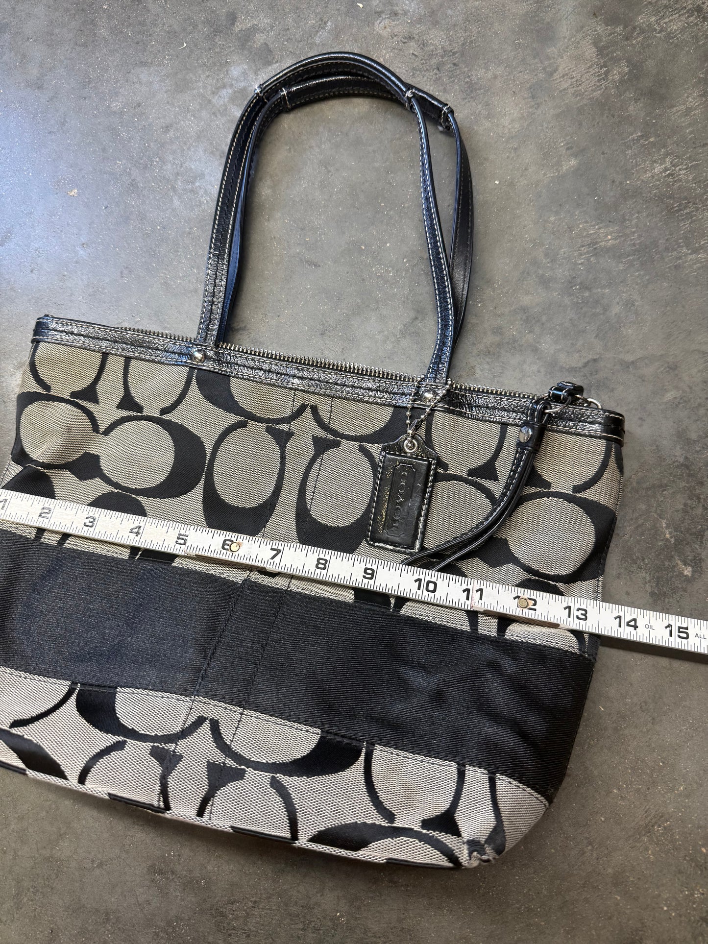 Stripe Tote Coach