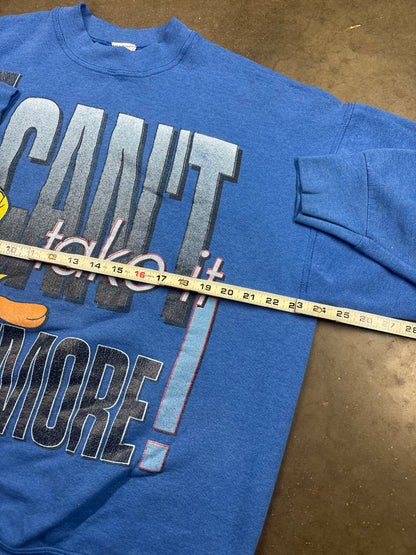 90’s Looney Tunes Tweety Blue Crewneck