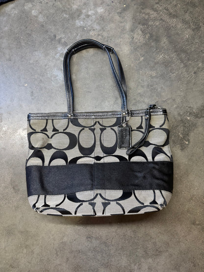 Stripe Tote Coach