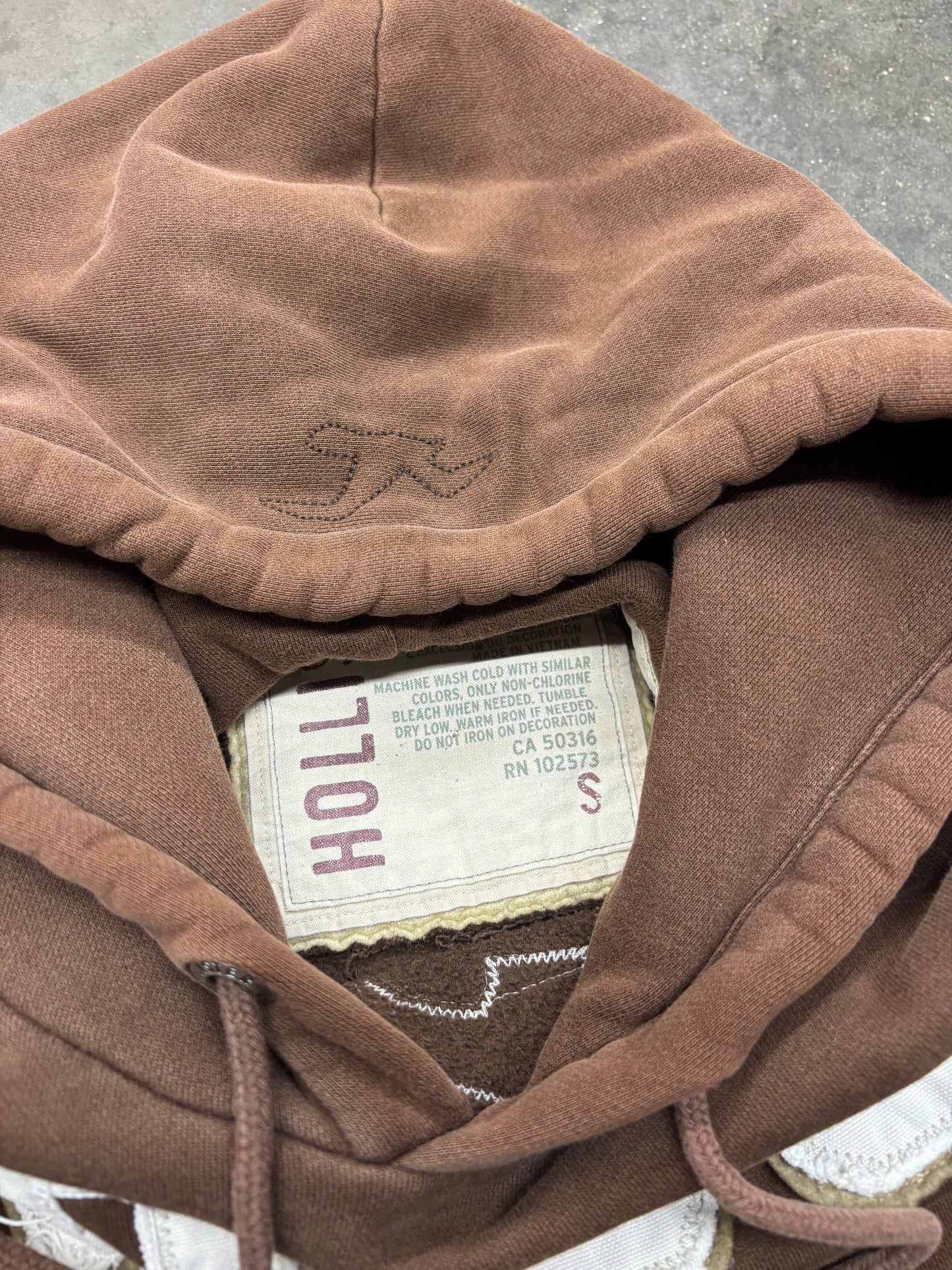 Y2k Brown Hollister Hoodie