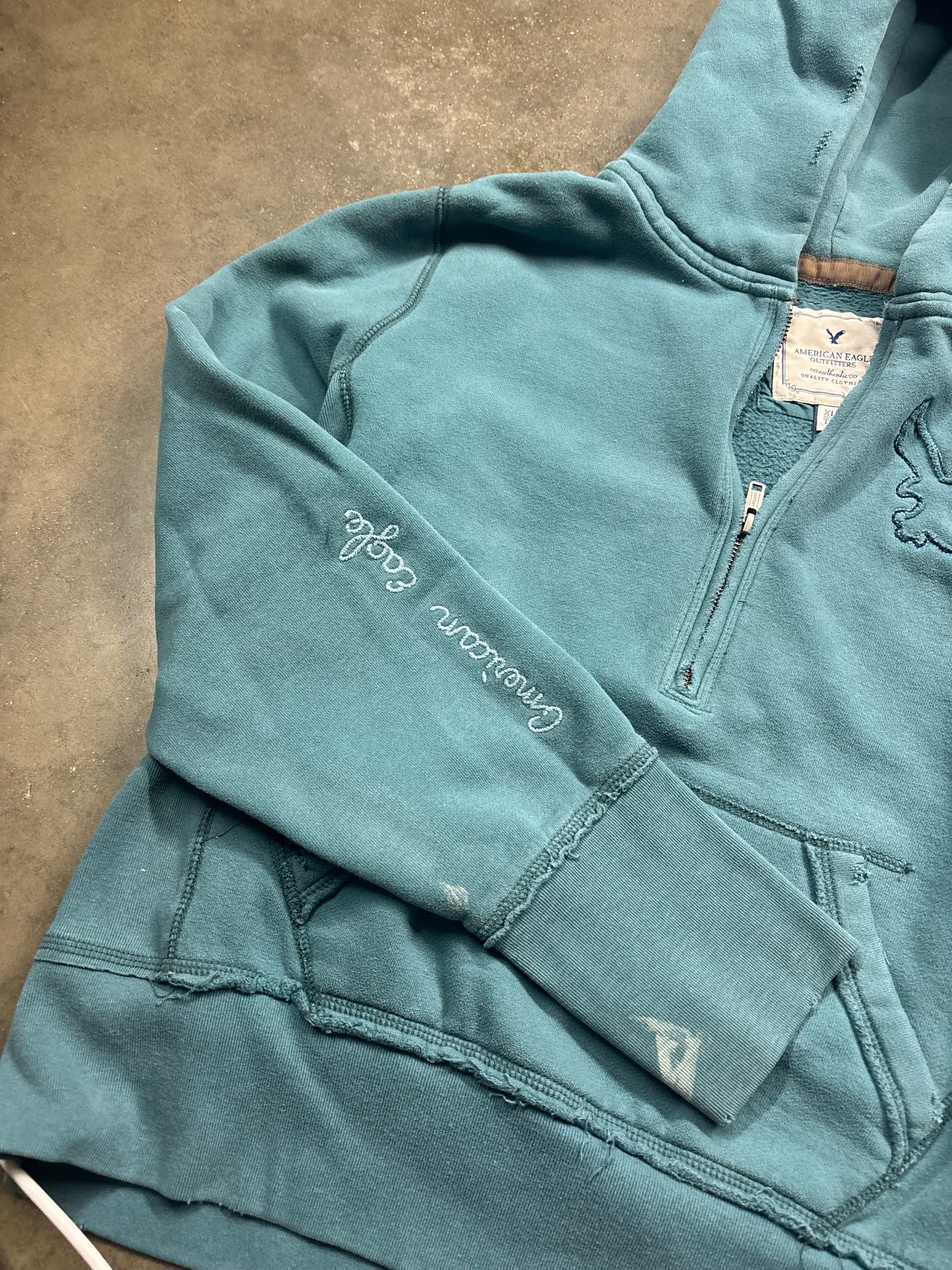 Y2k American Eagle Quarter Zip