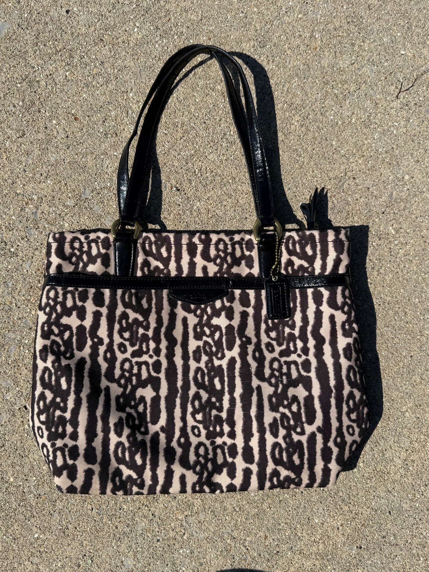 Coach Ocelot Satchel Totebag