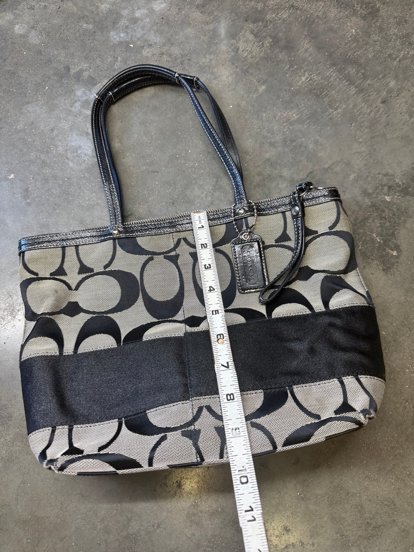 Stripe Tote Coach