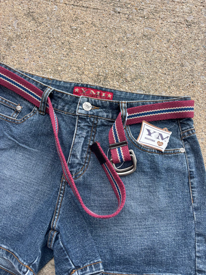 NWT YMI Denim Shorts W/ Belt
